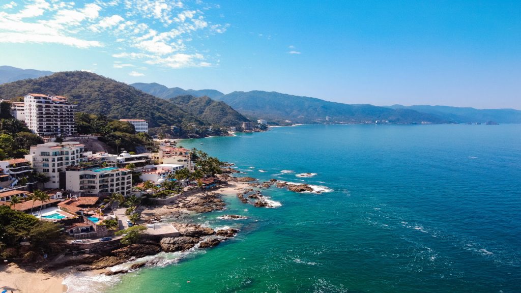 Conchas Chinas, one of the best beaches in Puerto Vallarta